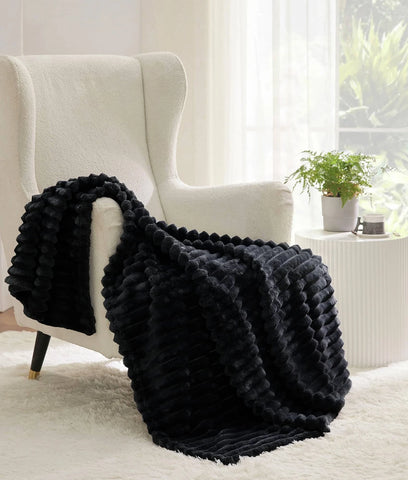 Buttery Soft Striped Blanket