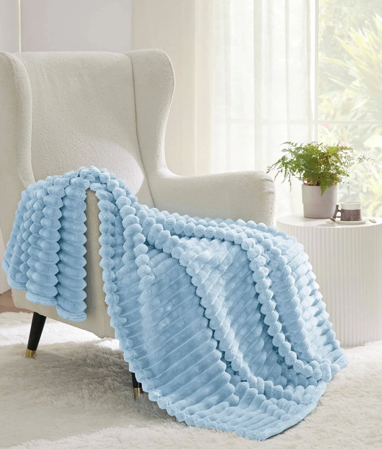 Buttery Soft Striped Blanket