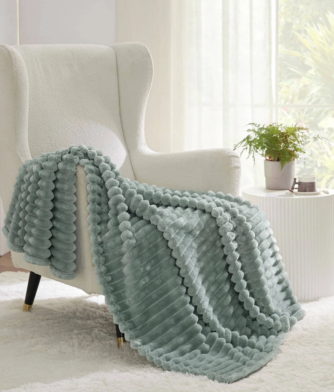 Buttery Soft Striped Blanket