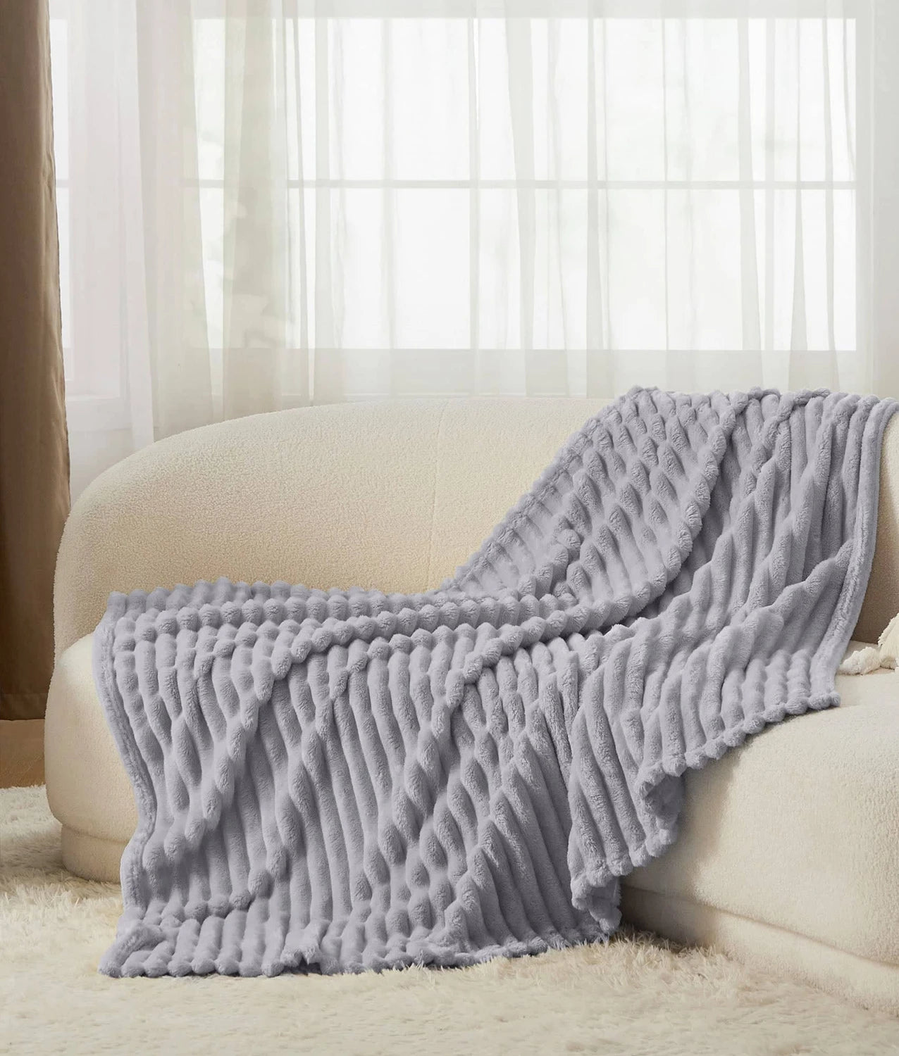 Buttery Soft Striped Blanket