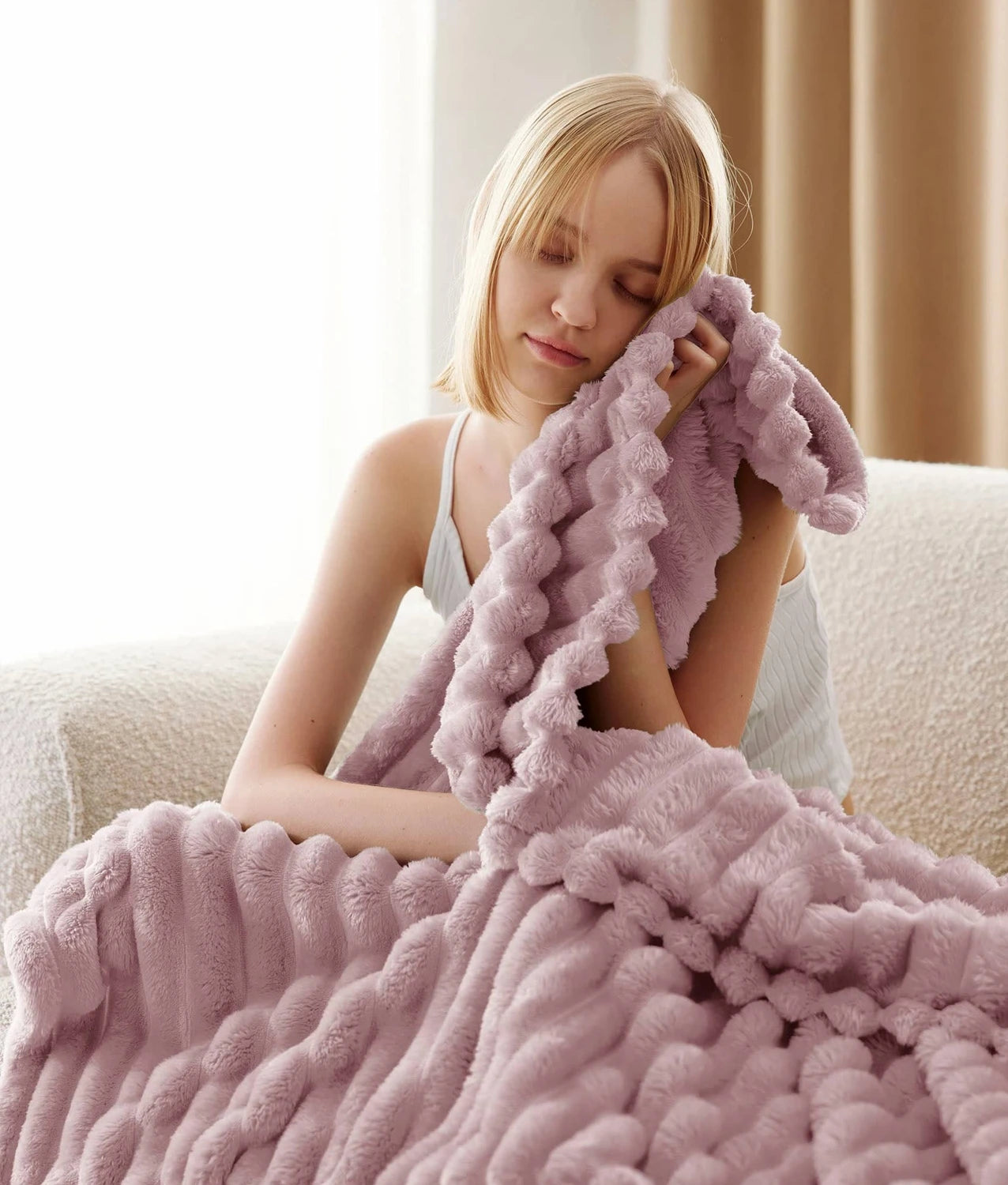 Buttery Soft Striped Blanket