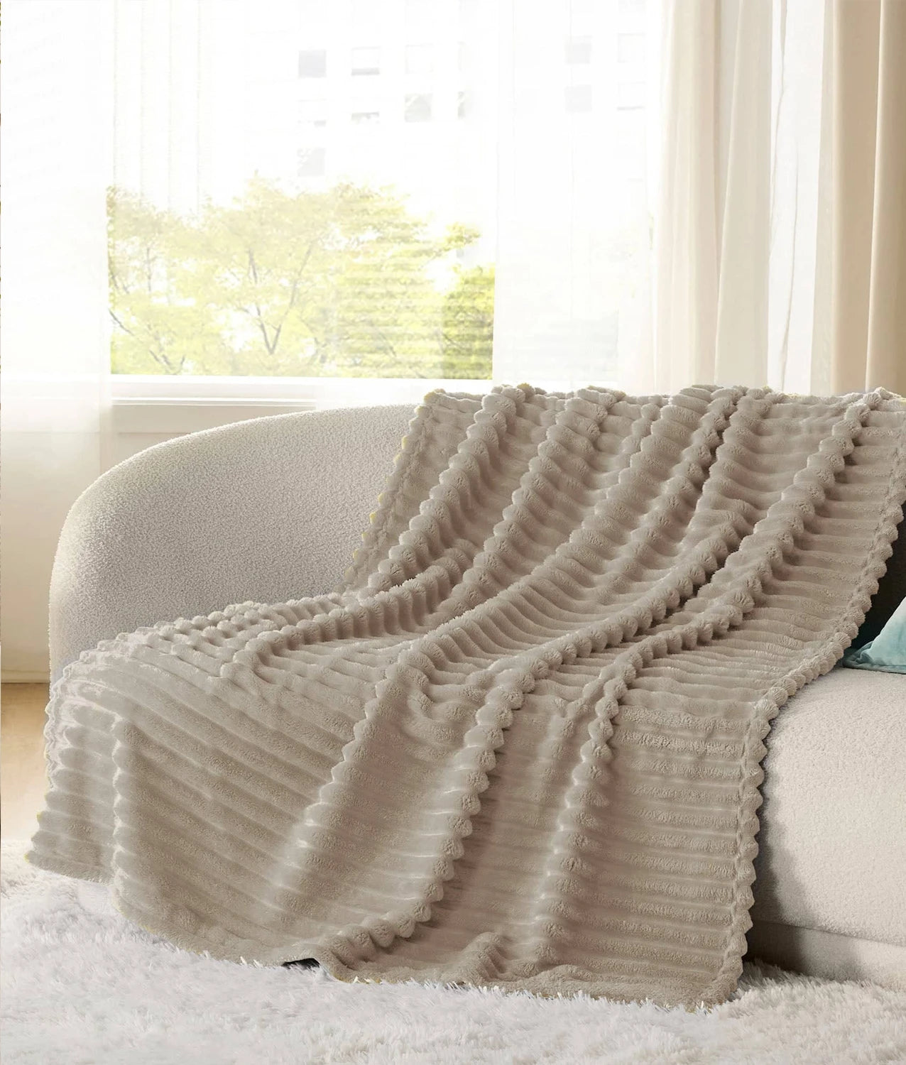 Buttery Soft Striped Blanket