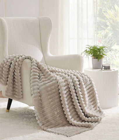 Buttery Soft Striped Blanket