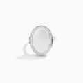 Personalized Oval Locket Ring