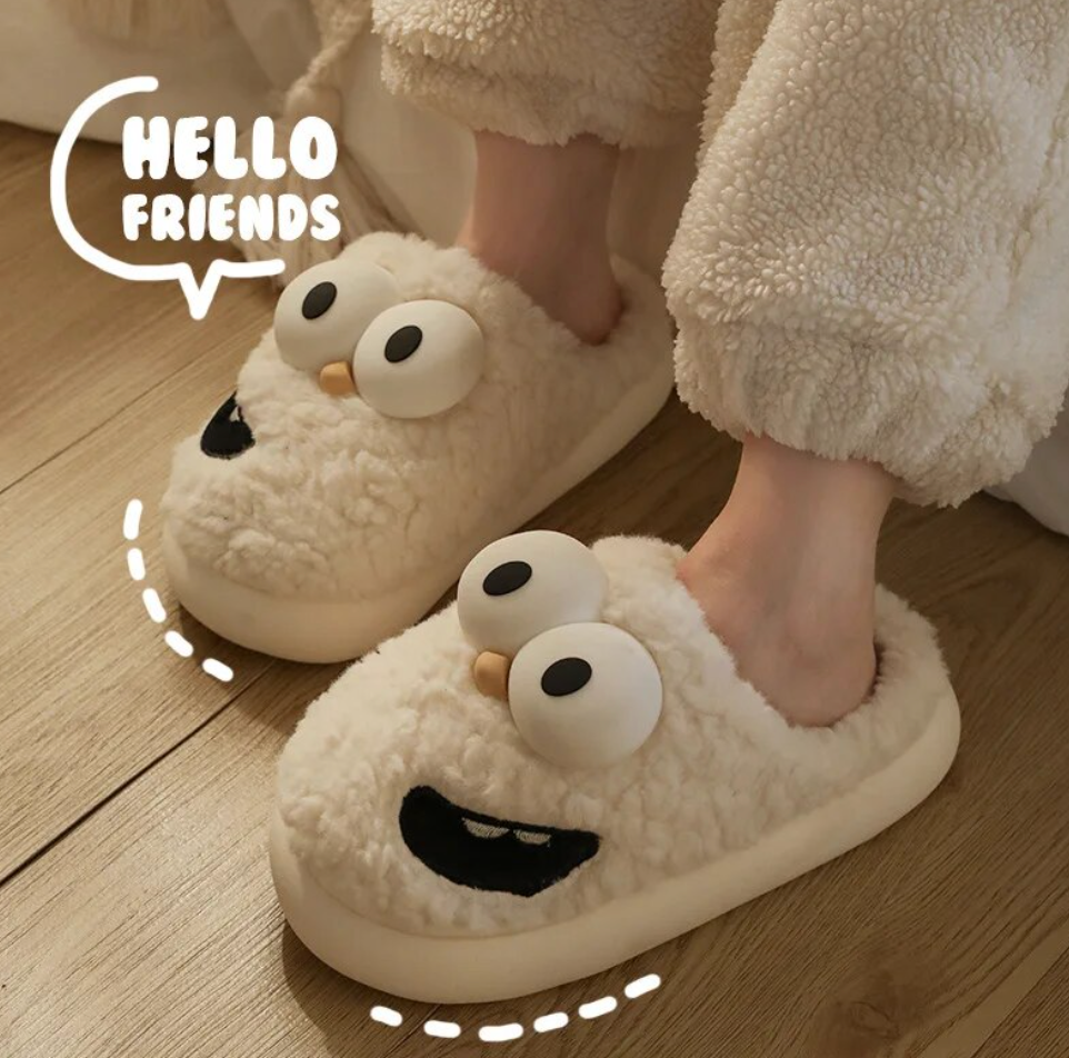 Cartoon Winter Slippers