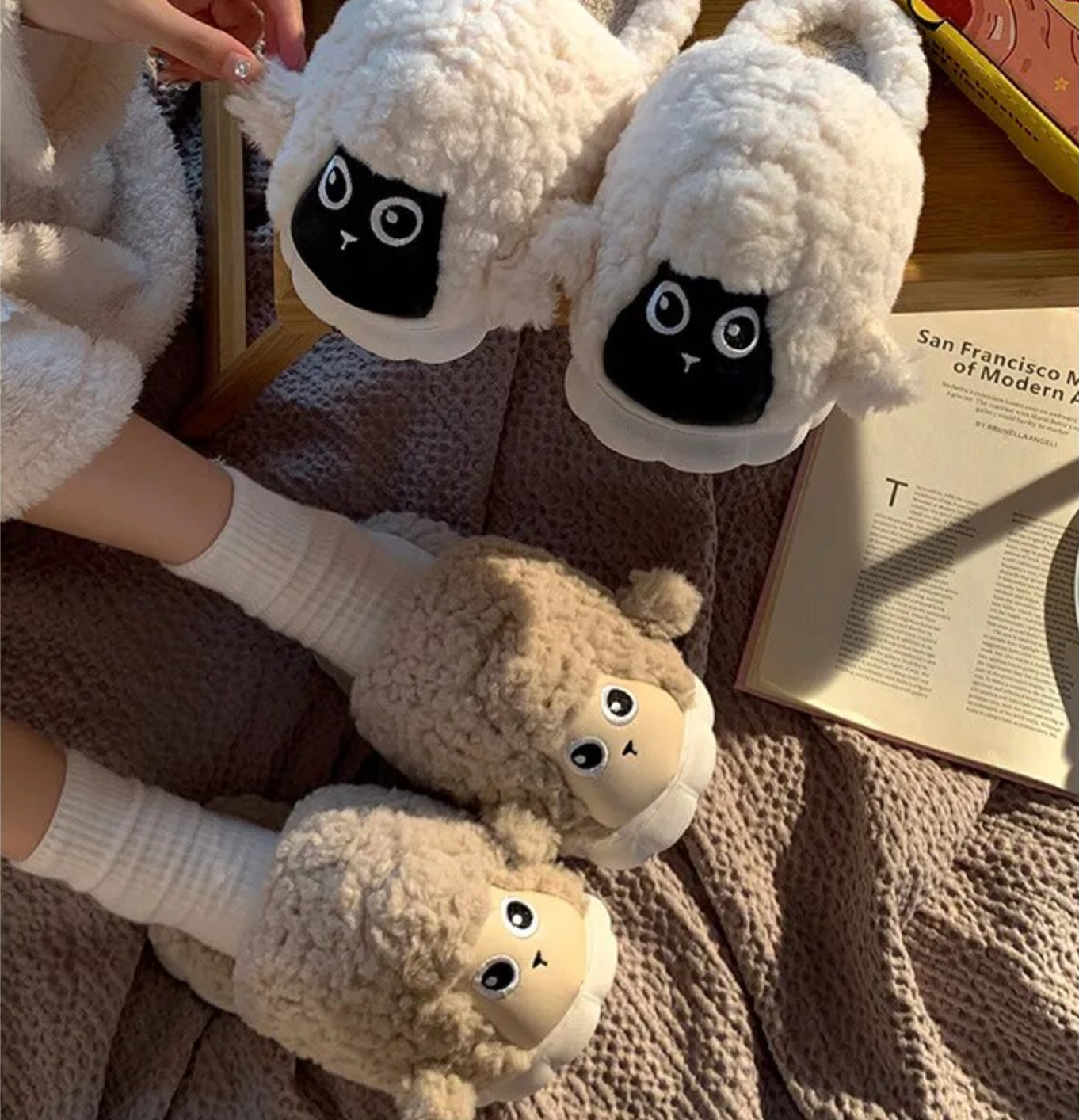 Comfy Sheep Slippers