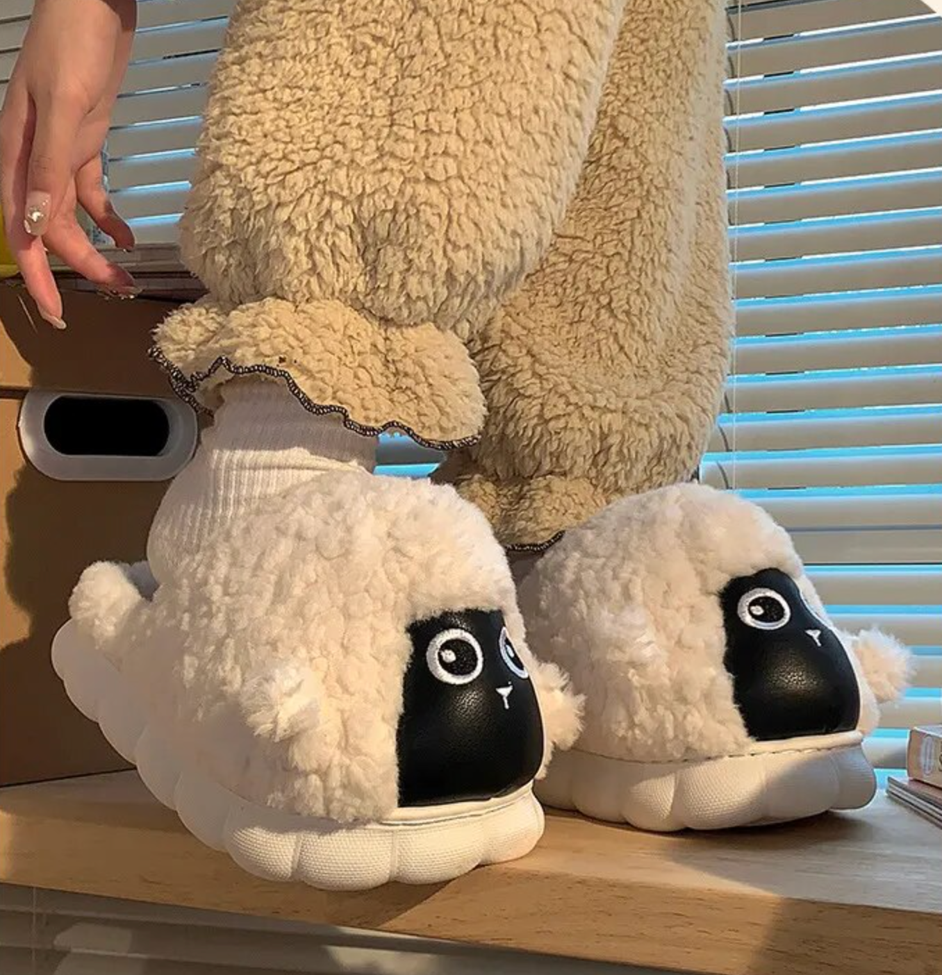 Comfy Sheep Slippers