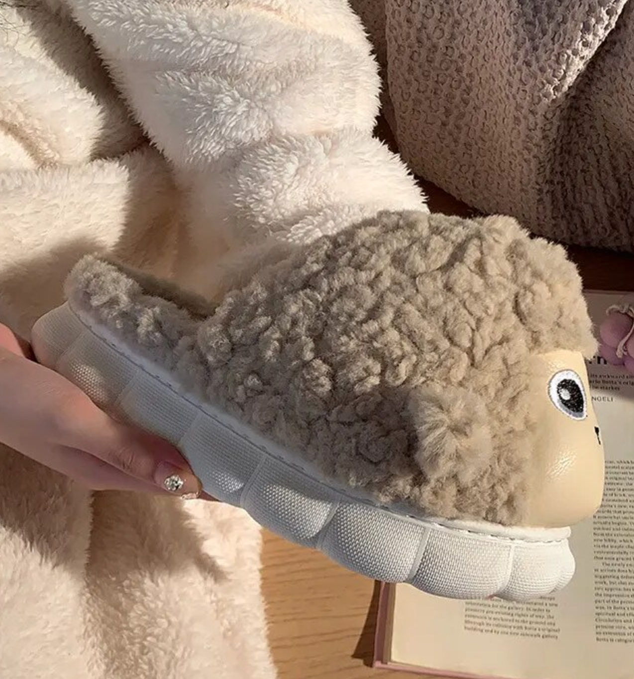 Comfy Sheep Slippers