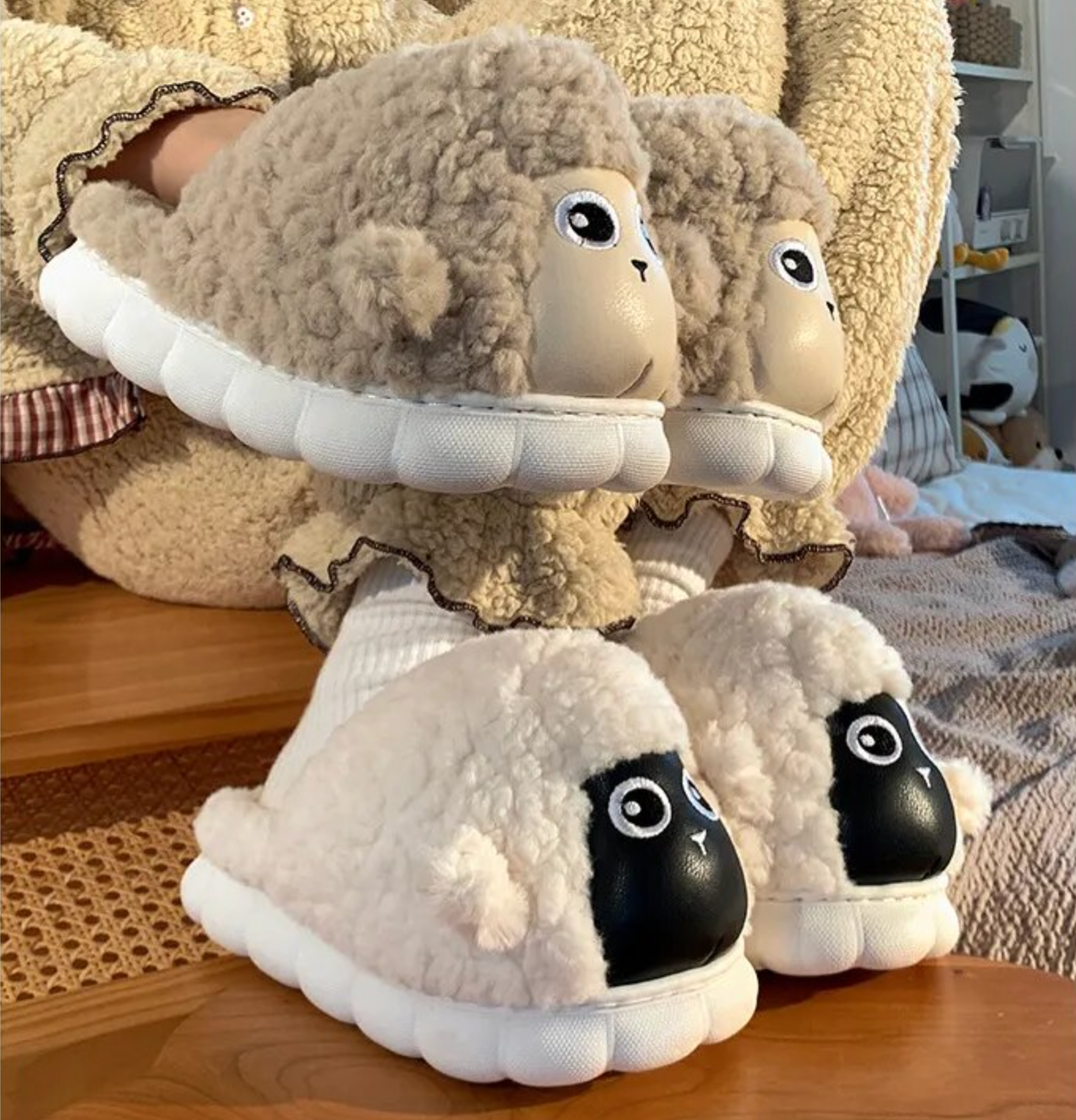 Comfy Sheep Slippers