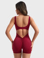 V-Back Romper