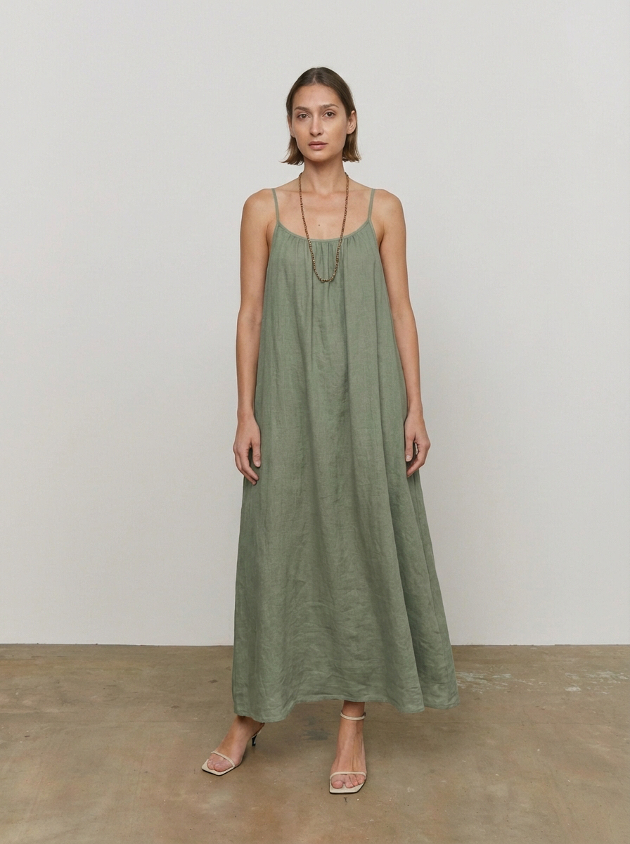 Green Lounge Dress